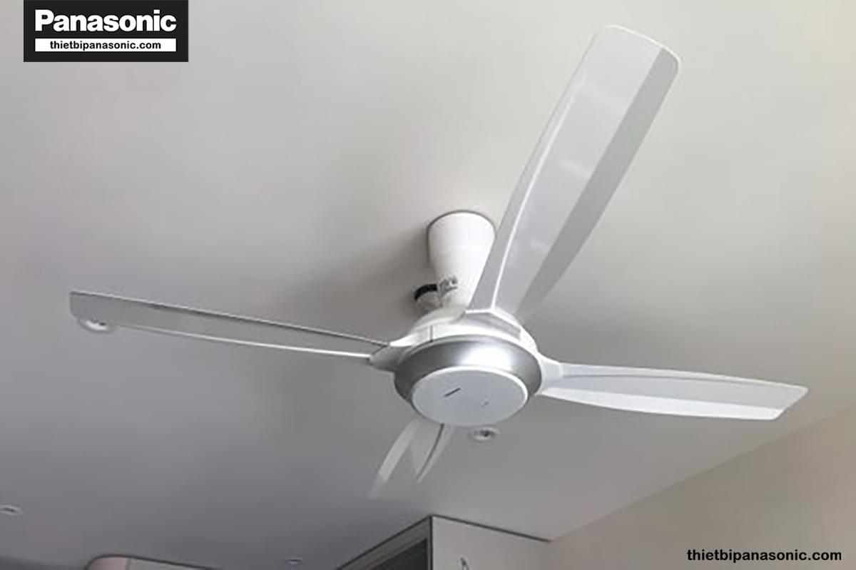 F-56XPG-W -12 Hình ảnh thực tế lắp đặt quạt trần Panasonic của khách hàng tại Thietbipanasonic.com