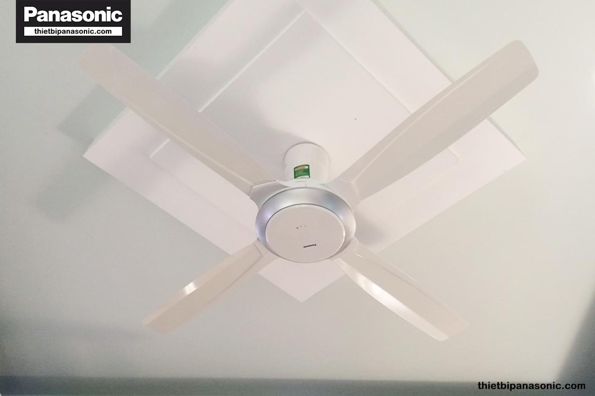 F-56XPG-W -3 Hình ảnh thực tế lắp đặt quạt trần Panasonic của khách hàng tại Thietbipanasonic.com