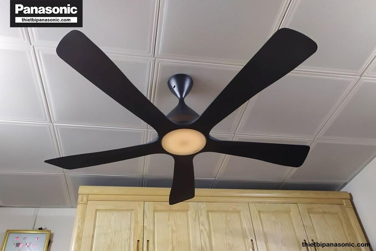 F-60DGN -1 Hình ảnh thực tế lắp đặt quạt trần Panasonic của khách hàng tại Thietbipanasonic.com