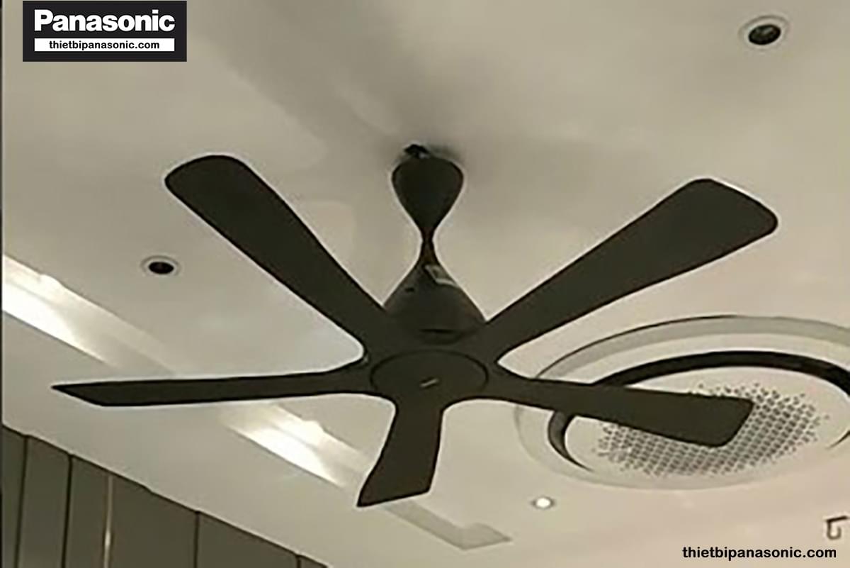 F-60DHN -3 Hình ảnh thực tế lắp đặt quạt trần Panasonic của khách hàng tại Thietbipanasonic.com