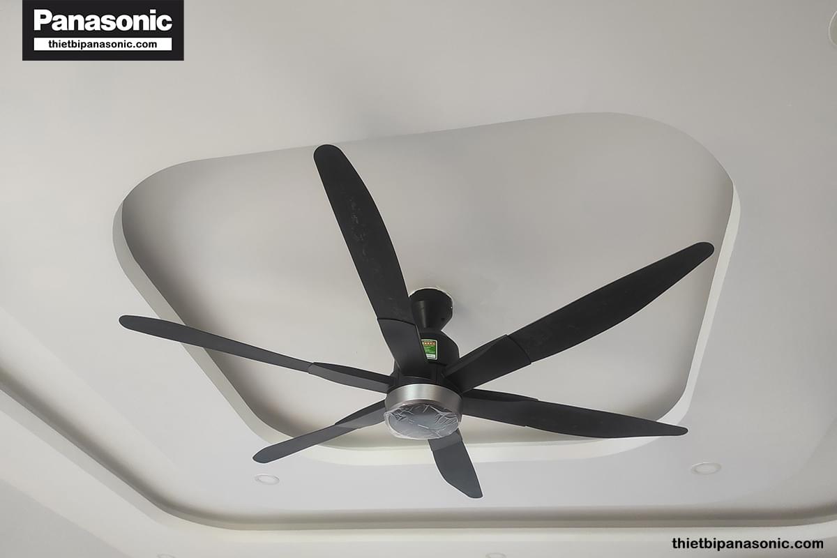 Quạt trần Panasonic 6 cánh F-70ZBP -2 Hình ảnh thực tế lắp đặt quạt trần Panasonic của khách hàng tại Thietbipanasonic.com