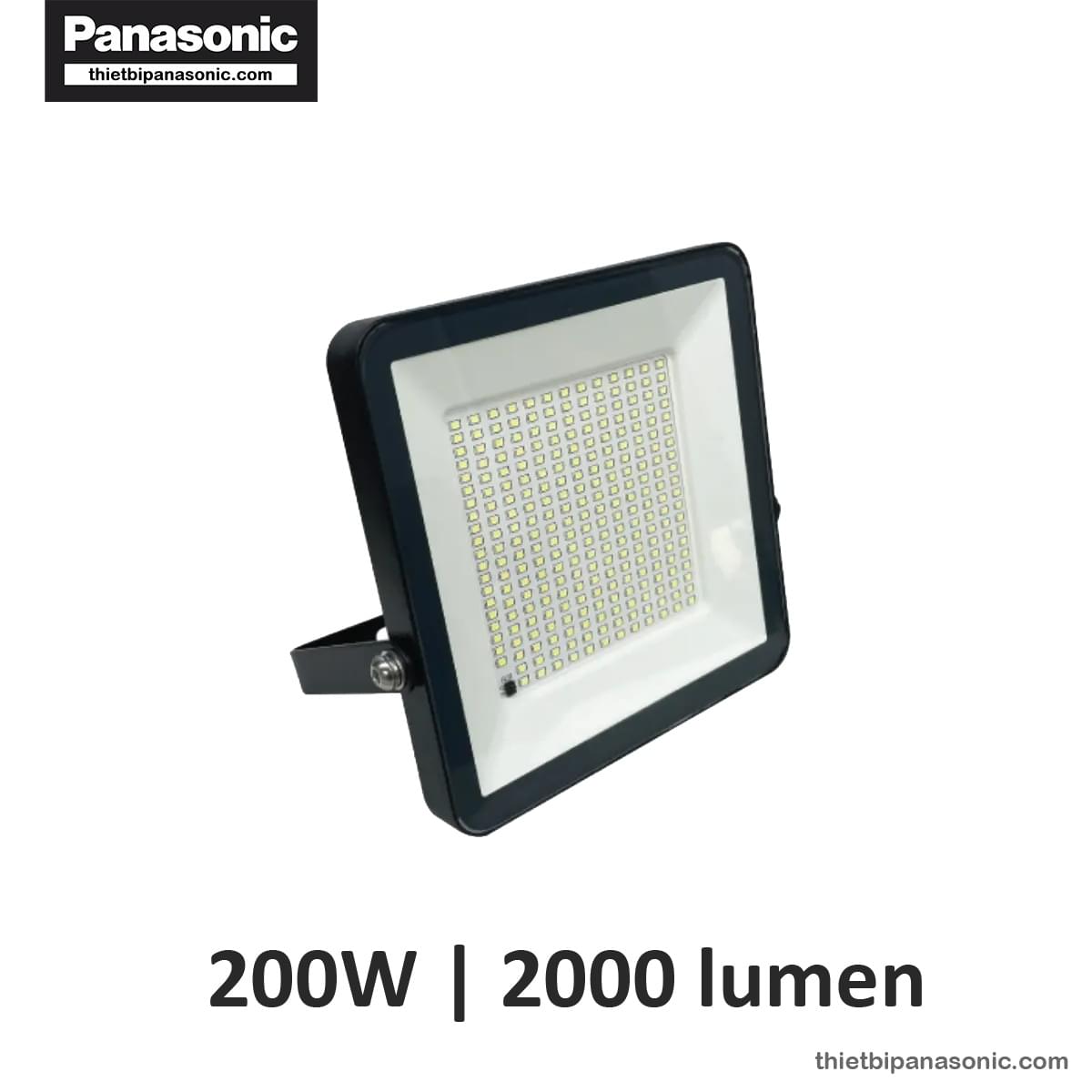 Đèn năng lượng mặt trời 200W NLFSS2006 có quang thông lớn lên đến 2000 lumen