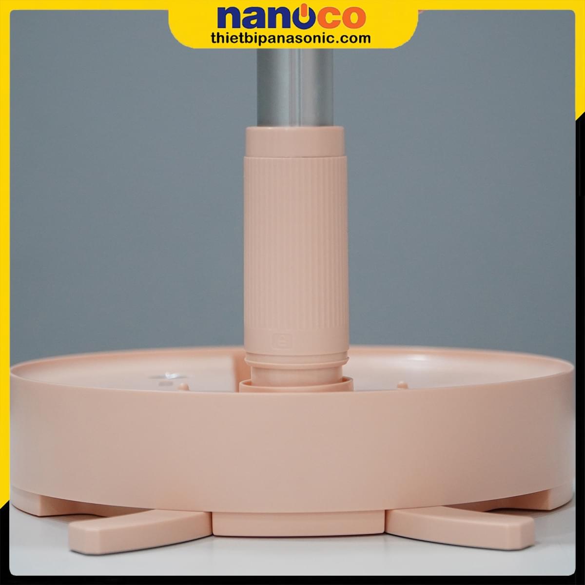 Quạt sạc gấp gọn Nanoco NFF1618P có thể kéo dài đáp ứng nhu cầu sử dụng