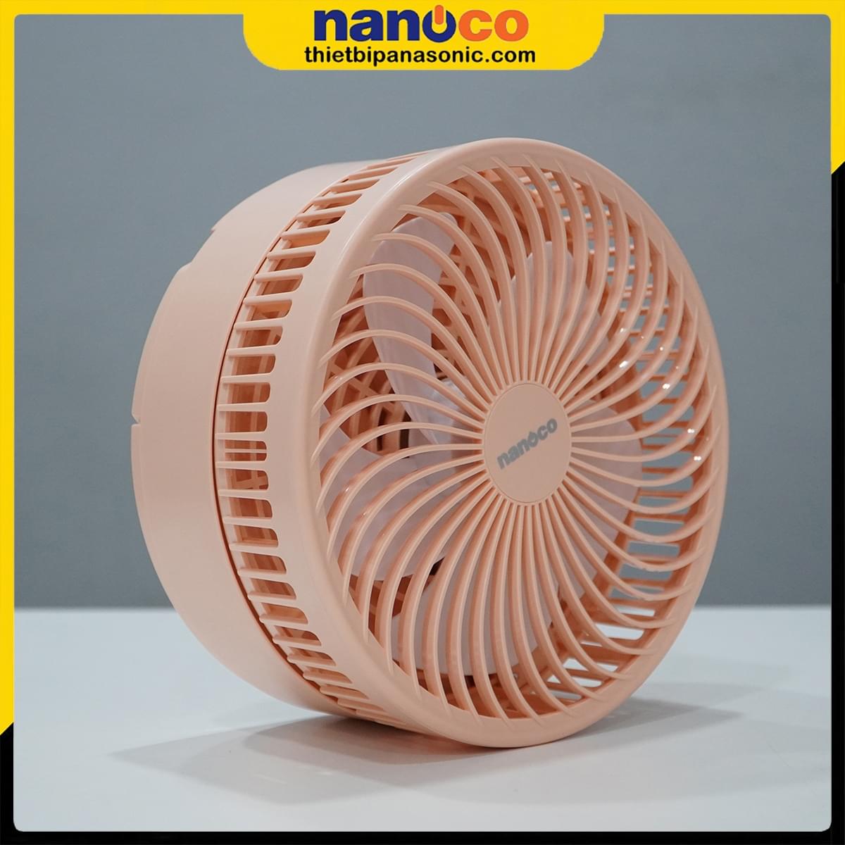 Sau khi được gấp gọn, Quạt Nanoco NFF1618P có kích thước siêu nhỏ gọn