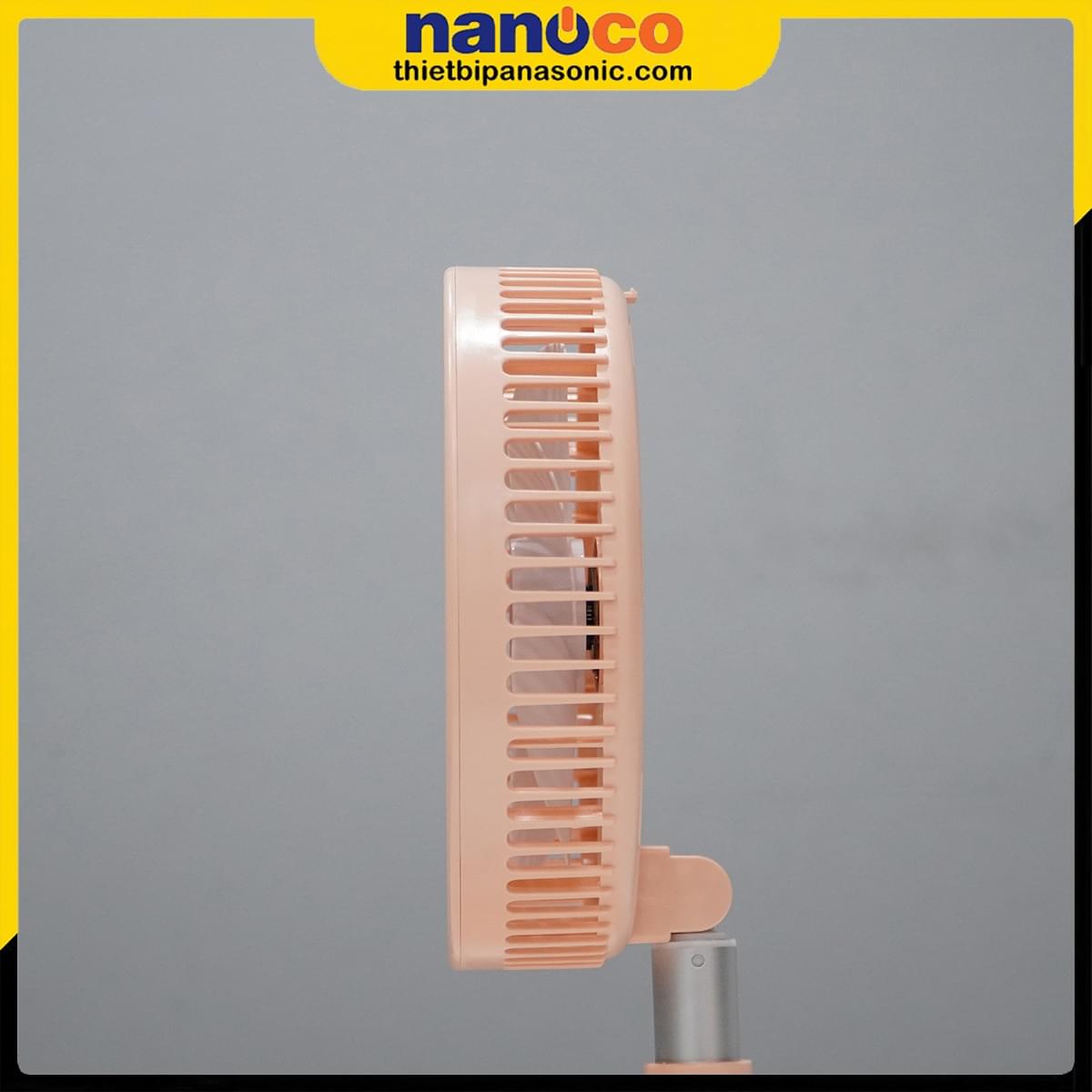 Lồng Quạt sạc điện gấp gọn NFF1618P mỏng nhưng vẫn đảm bảo lưu lượng gió khi sử dụng thực tế