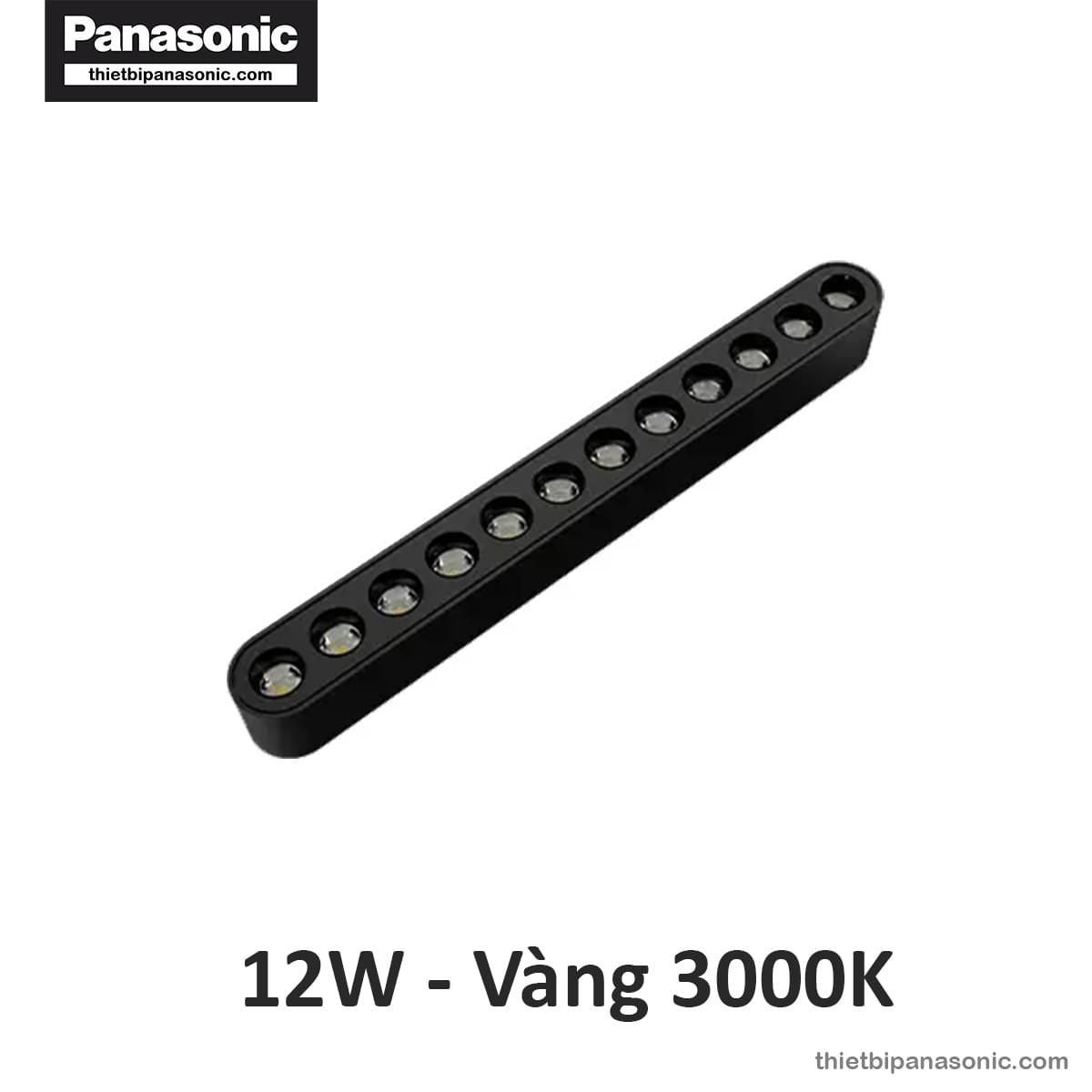 Đèn chiếu điểm nam châm NMGG123B 12W - Ánh sáng vàng 3000K