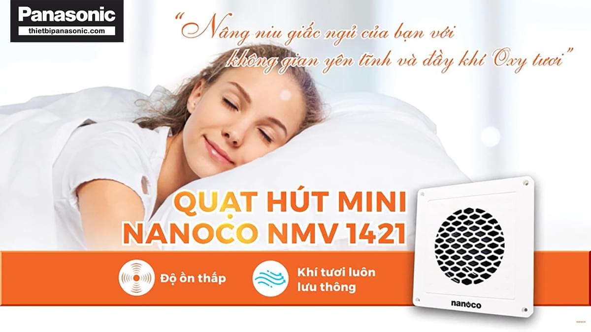 Quạt hút gió mini có độ ồn thấp