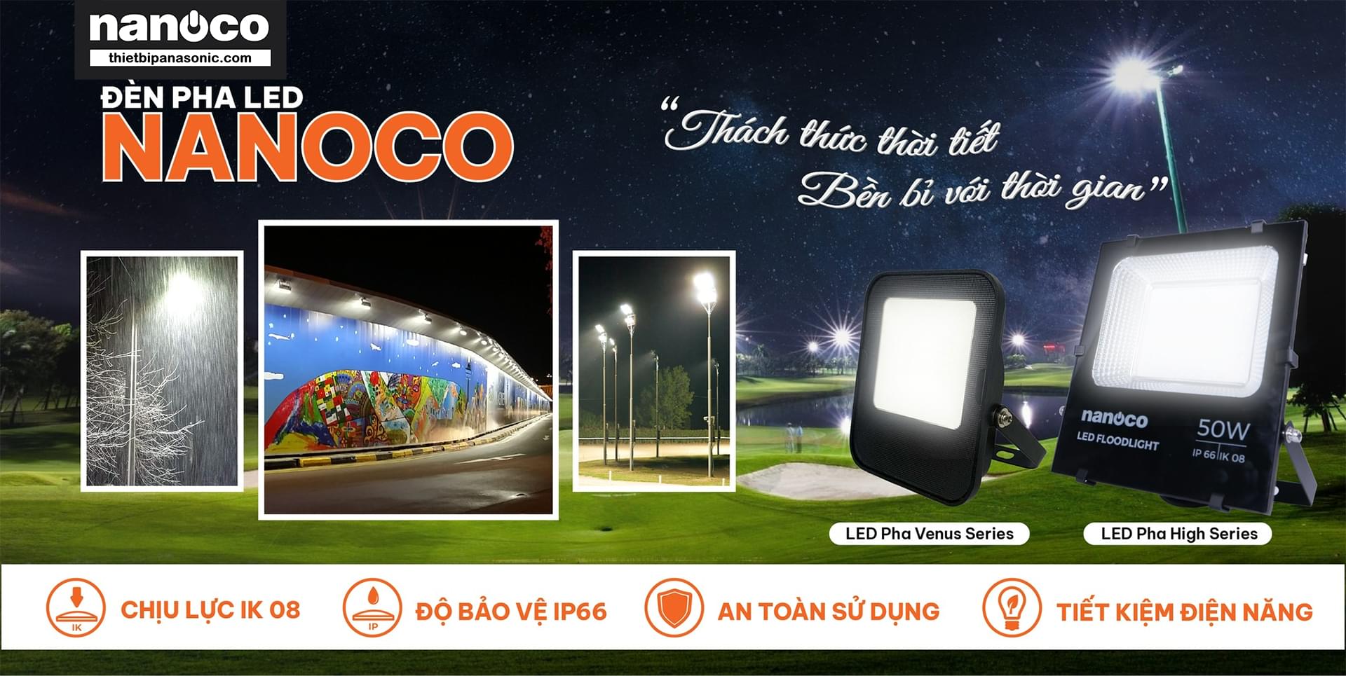 Ưu điểm nổi bật của đèn pha Nanoco