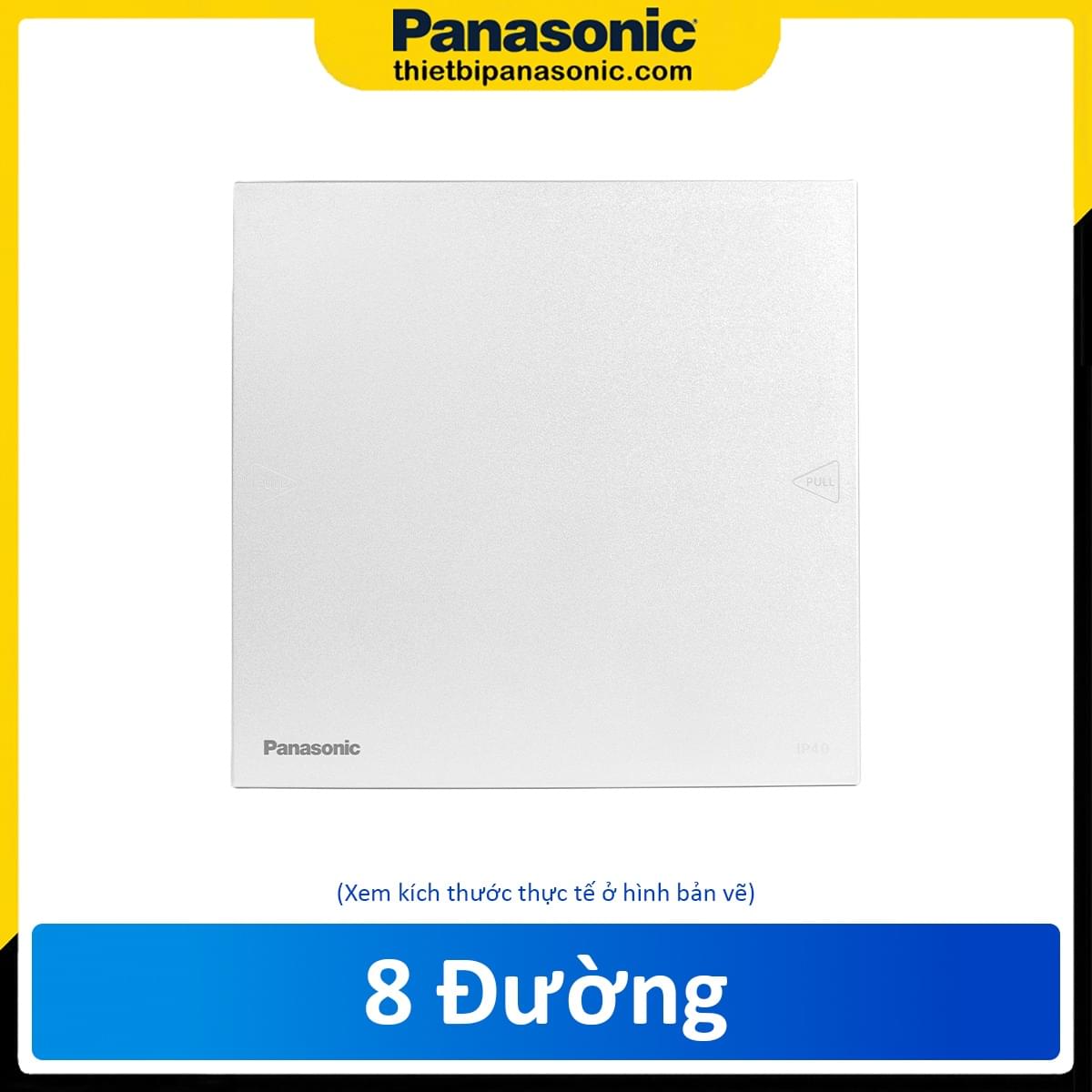 BQDF08W31AV - Tủ điện Moderva Panasonic 8 Modules Màu trắng