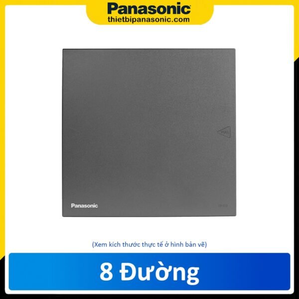 BQDF08MH31AV - Tủ điện Moderva Panasonic 8 Modules Xám ánh kim