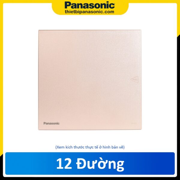 BQDF12MG31AV - Tủ điện Moderva Panasonic 12 Modules Vàng ánh kim