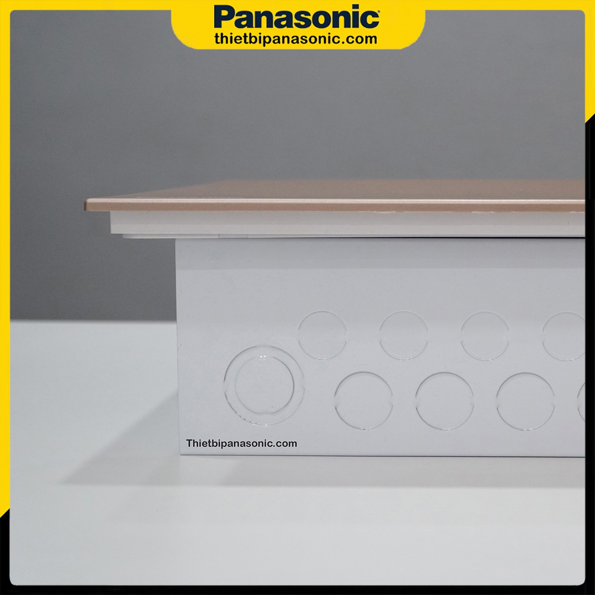 Tủ điện Panasonic Moderva BQDF12MG31AV có thể lắp được tối đa 12 MCB 1 tép