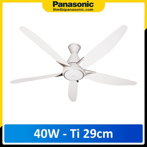 Quạt trần Panasonic F-60GDS-W Màu Trắng, Ti 29cm, Động cơ DC siêu tiết kiệm điện