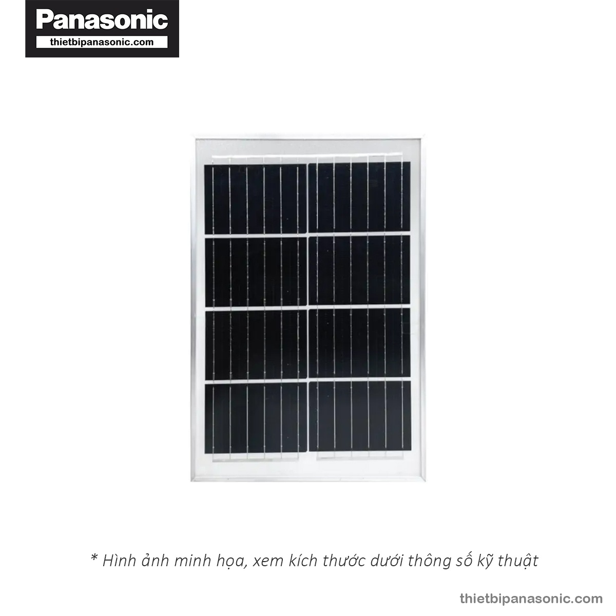 Tấm pin solar của đèn pha năng lượng mặt trời NLFSS30061