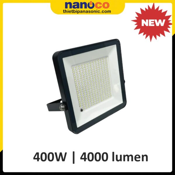 Đèn năng lượng mặt trời 400W IP67 NLFSS40061 Nanoco (1 bộ đèn + solar)