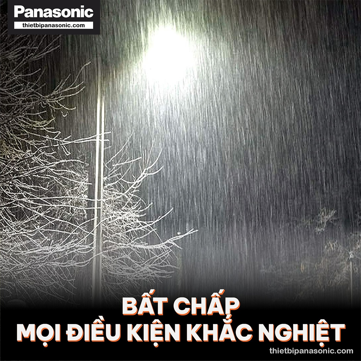 Với chuẩn chống nước chống bụi IP67, Đèn pha năng lượng mặt trời Nanoco NLFS300650L có thể lắp đặt thoải mái ngoài trời mà không lo hư hỏng