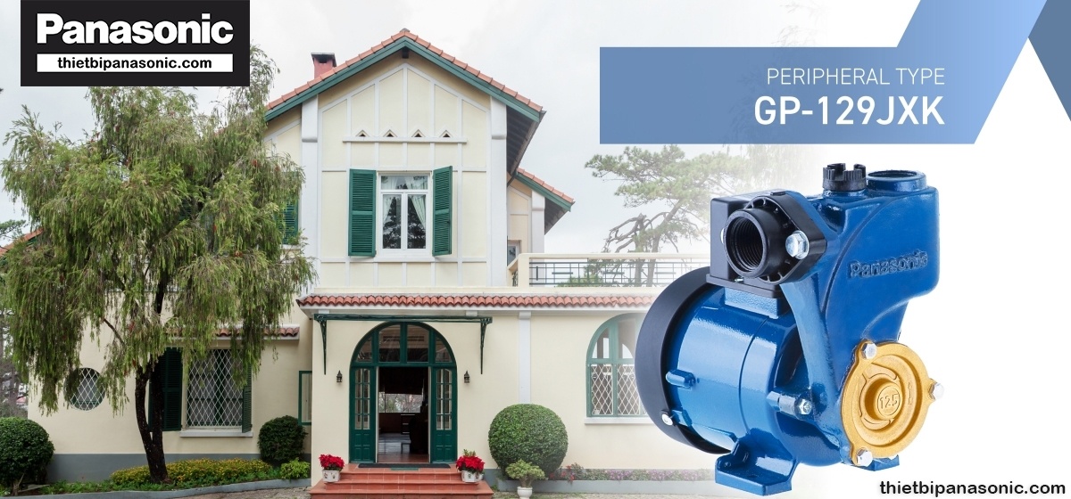 Máy bơm đẩy cao Panasonic 125W GP-129JXK-SV5