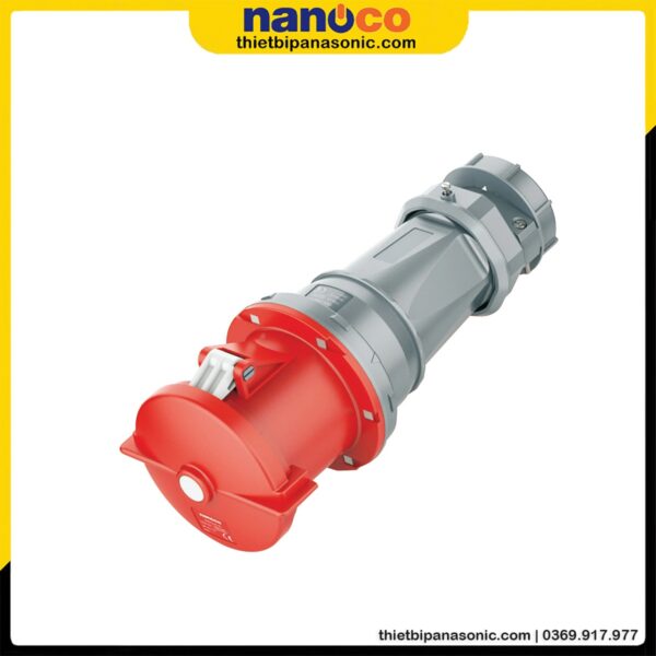Ổ cắm nối Nanoco kín nước NIS244-6 | 125A 4P 400V IP67
