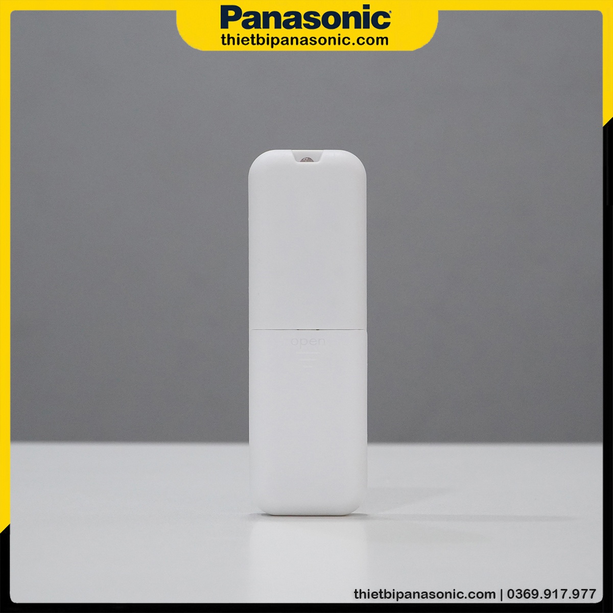 Mặt sau của Remote quạt đảo trần Nanoco