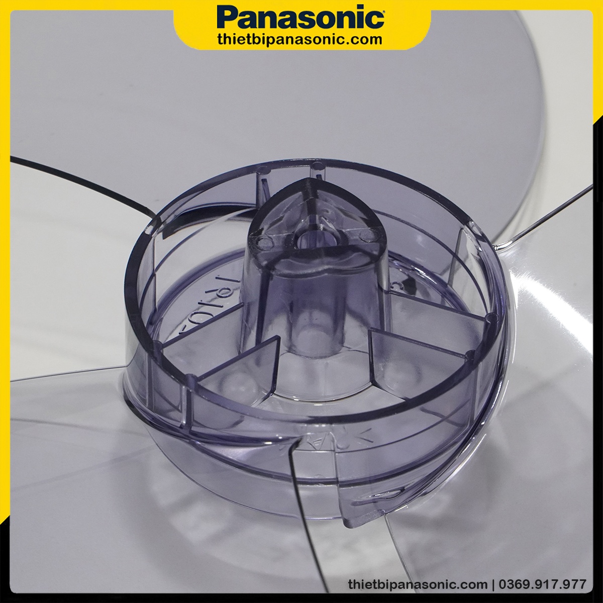 Các chi tiết trên thân Cánh quạt dùng cho F-409M (treo tường), F-409K (quạt đứng), F-400C (quạt bàn) được hoàn thiện tỉ mì