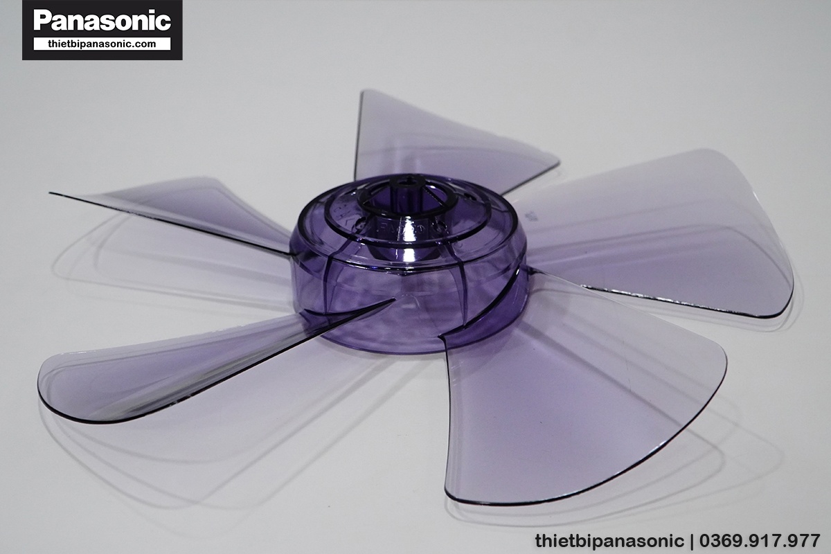 Các chi tiết trên Cánh quạt thay thế cho quạt đứng Panasonic F-308NH được hoàn thiện tinh xảo