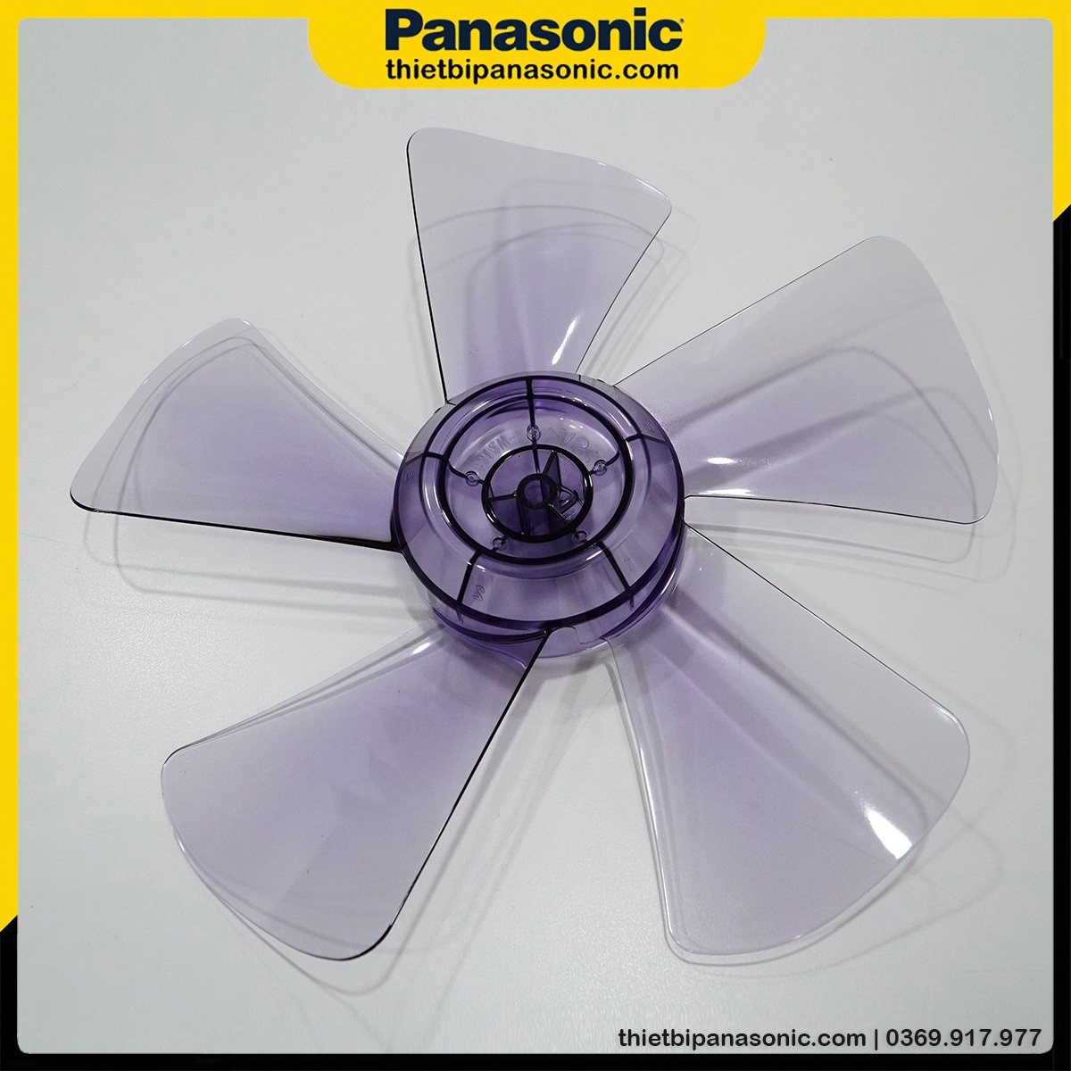 Cánh quạt chính hãng dùng cho quạt lửng Panasonic F-307K được sản xuất từ Malaysia