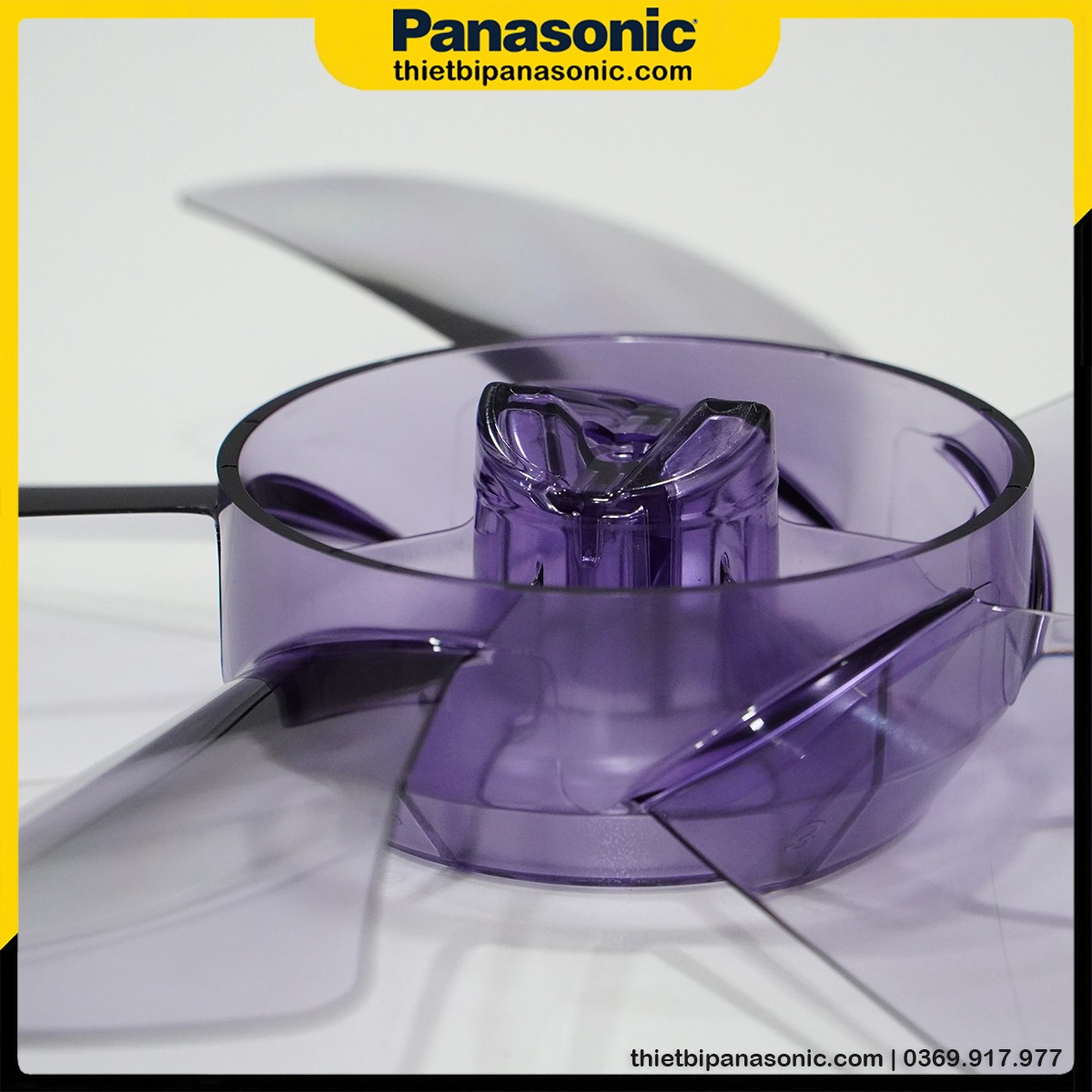 Cánh quạt lửng Panasonic F-307K được làm từ nhựa cao cấp giúp tăng thêm độ bền cho sản phẩm trong quá trình sử dụng