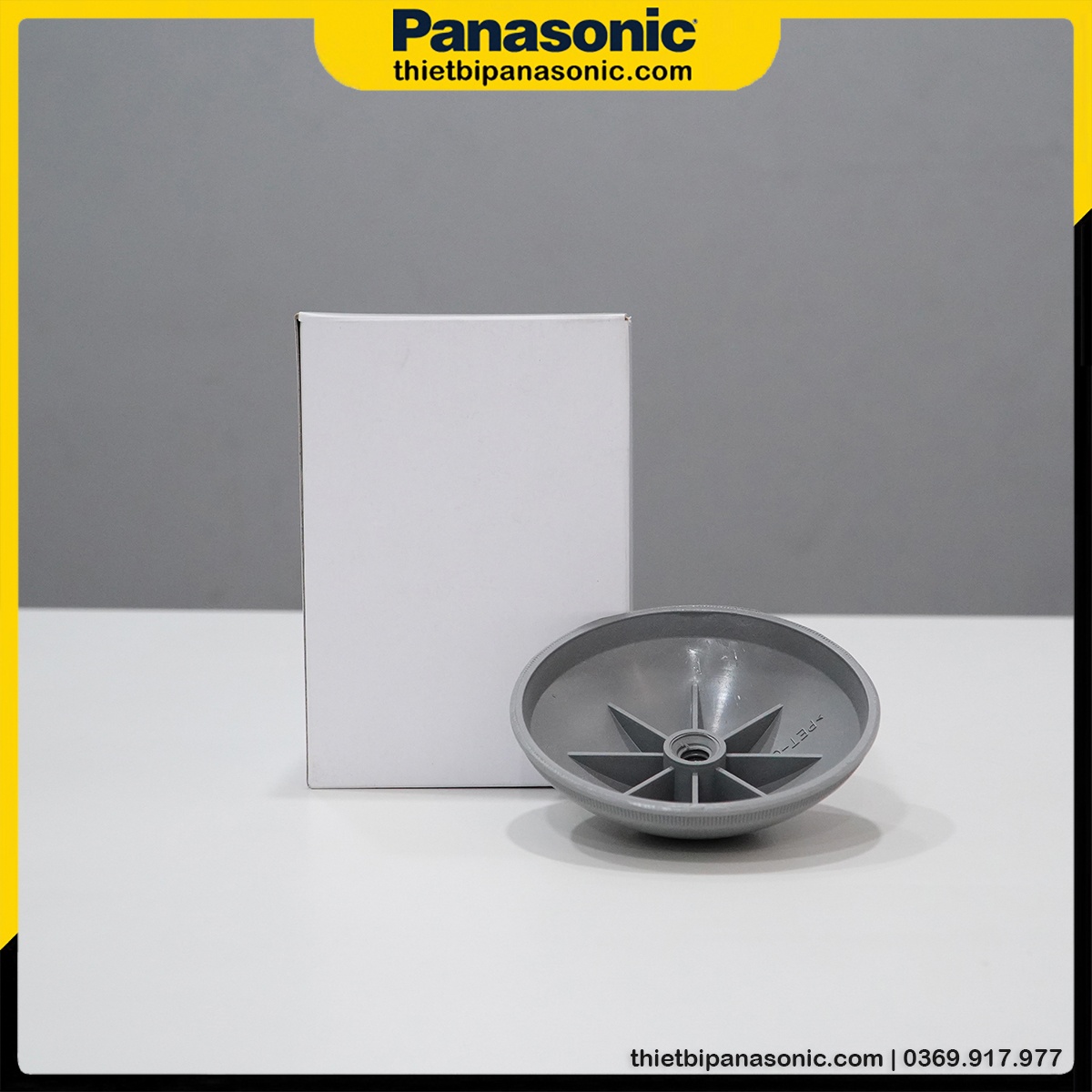 Khóa cánh Panasonic F-308NH được đóng gói với hộp giấy tiện lợi