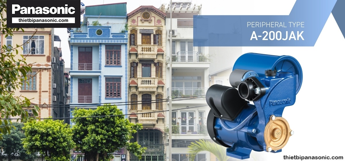 Máy bơm tăng áp Panasonic A-200JAK 200W