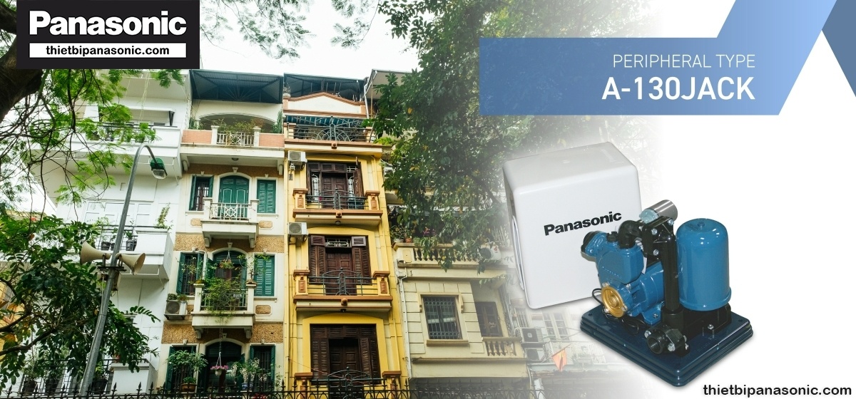 Máy bơm tăng áp Panasonic A-130JACK