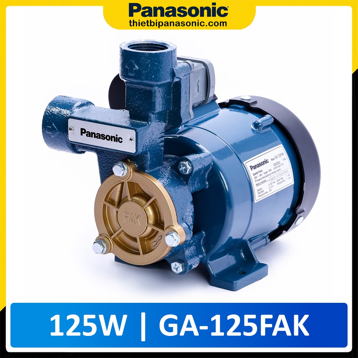 Máy bơm đẩy cao Panasonic 350W GP-350JA-SV5