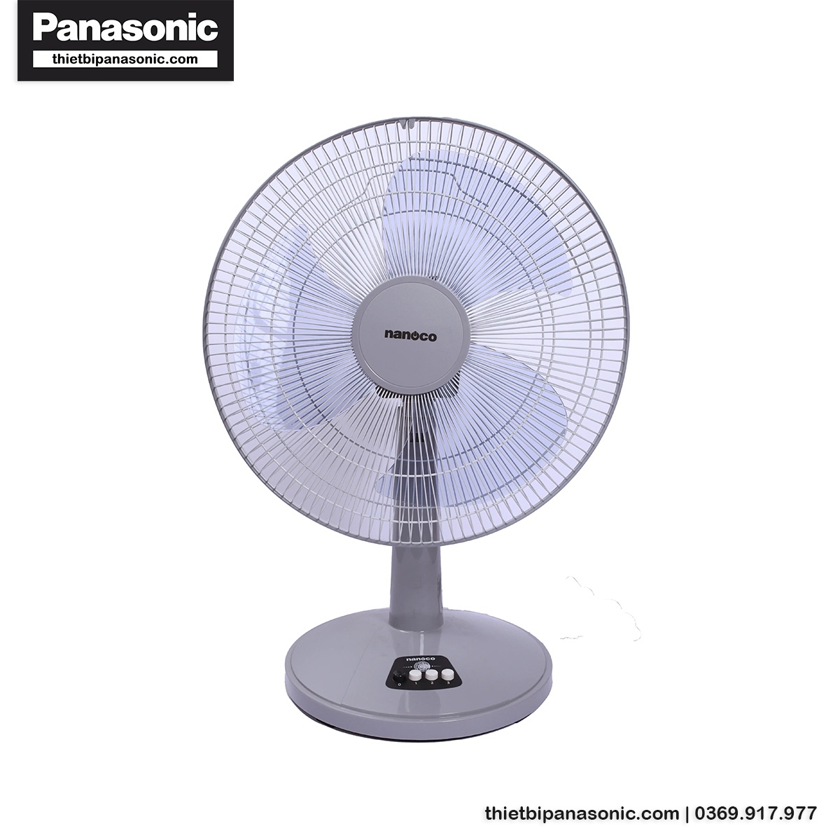 Quạt bàn Nanoco NTF1630G 47W màu xám