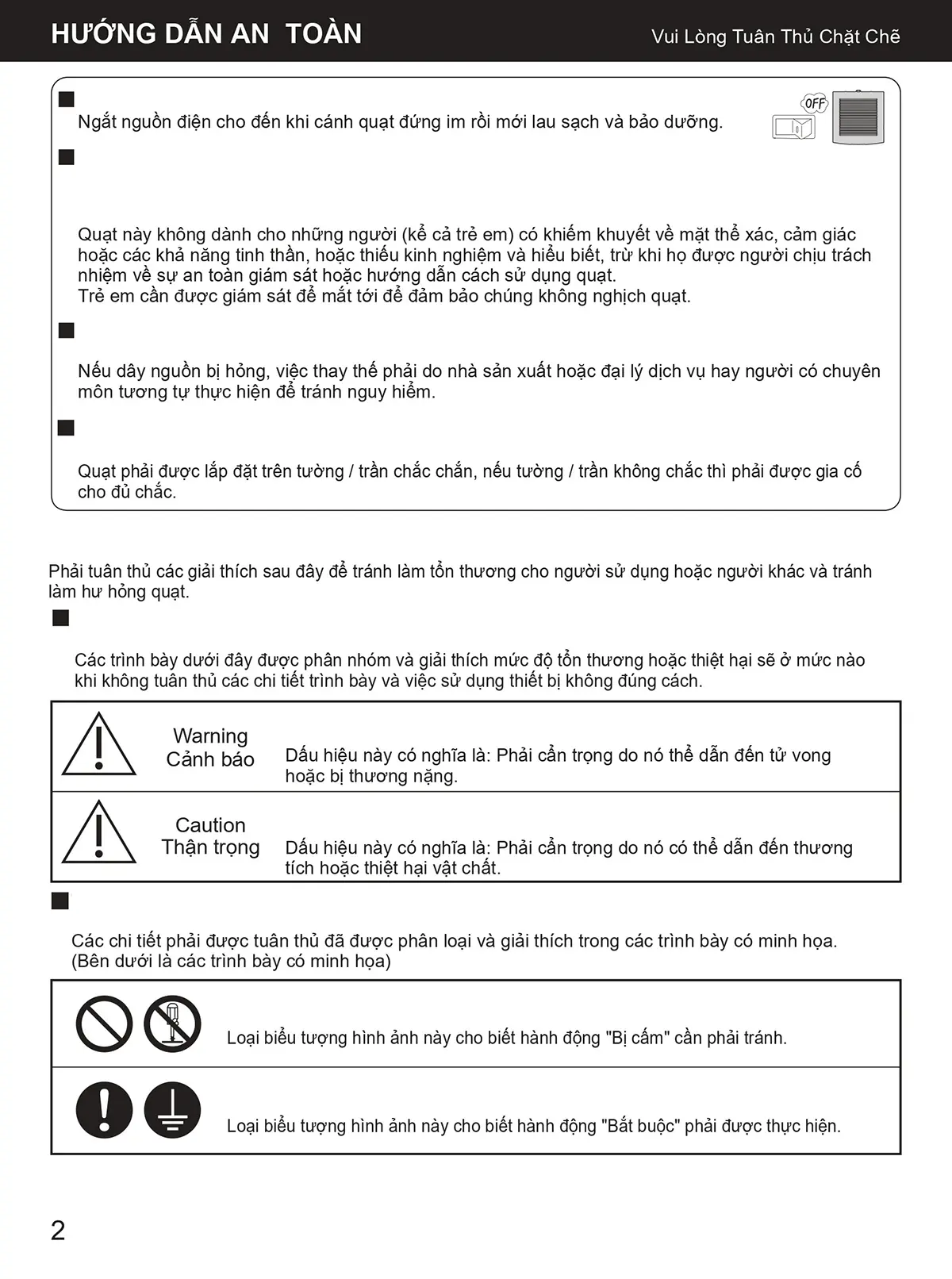 Hướng dẫn lắp đặt và sử dụng FV-10EGD2