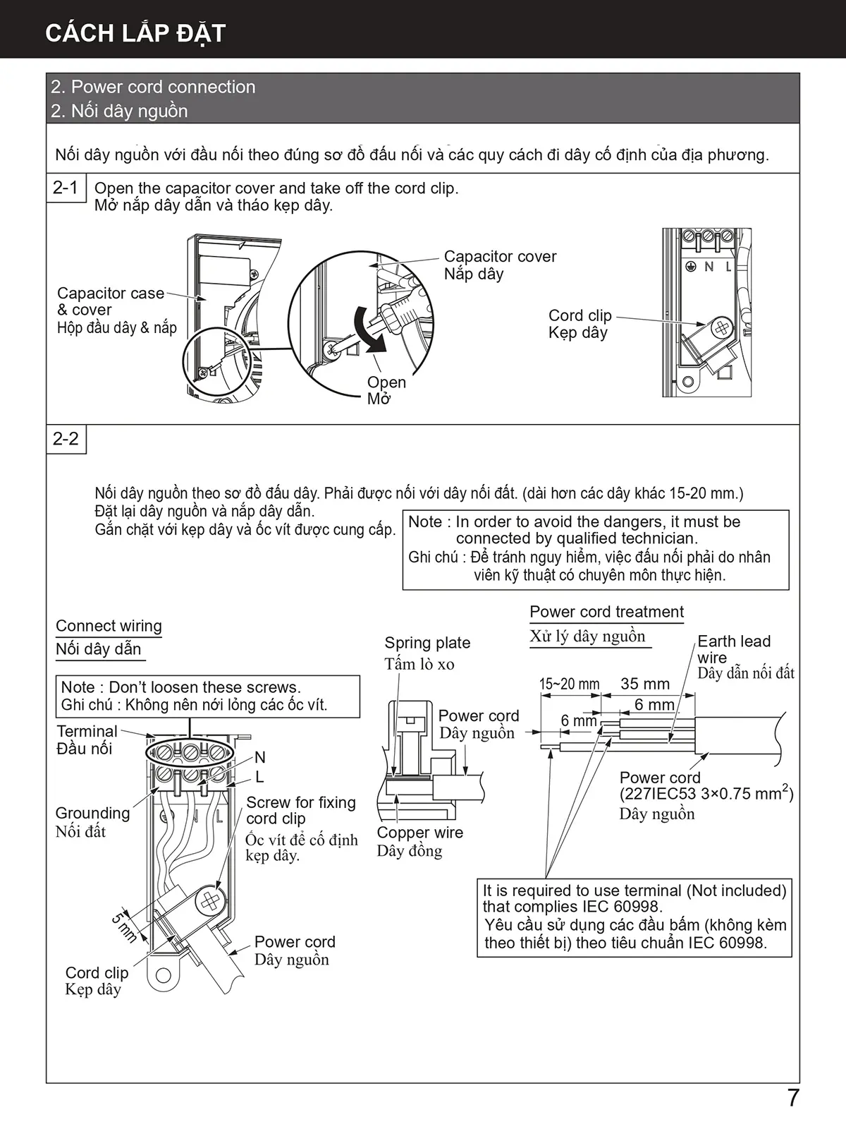 Hướng dẫn lắp đặt và sử dụng FV-10EGD2