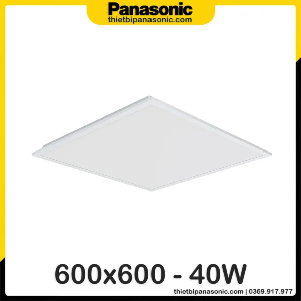 Đèn LED Panel 600x600 40W Panasonic NVV40226WE1 (Ánh sáng trắng 6500K), NVV40224WE1 (Ánh sáng trung tính 4000K), NVV40223WE1 (Ánh sáng vàng 3000K)