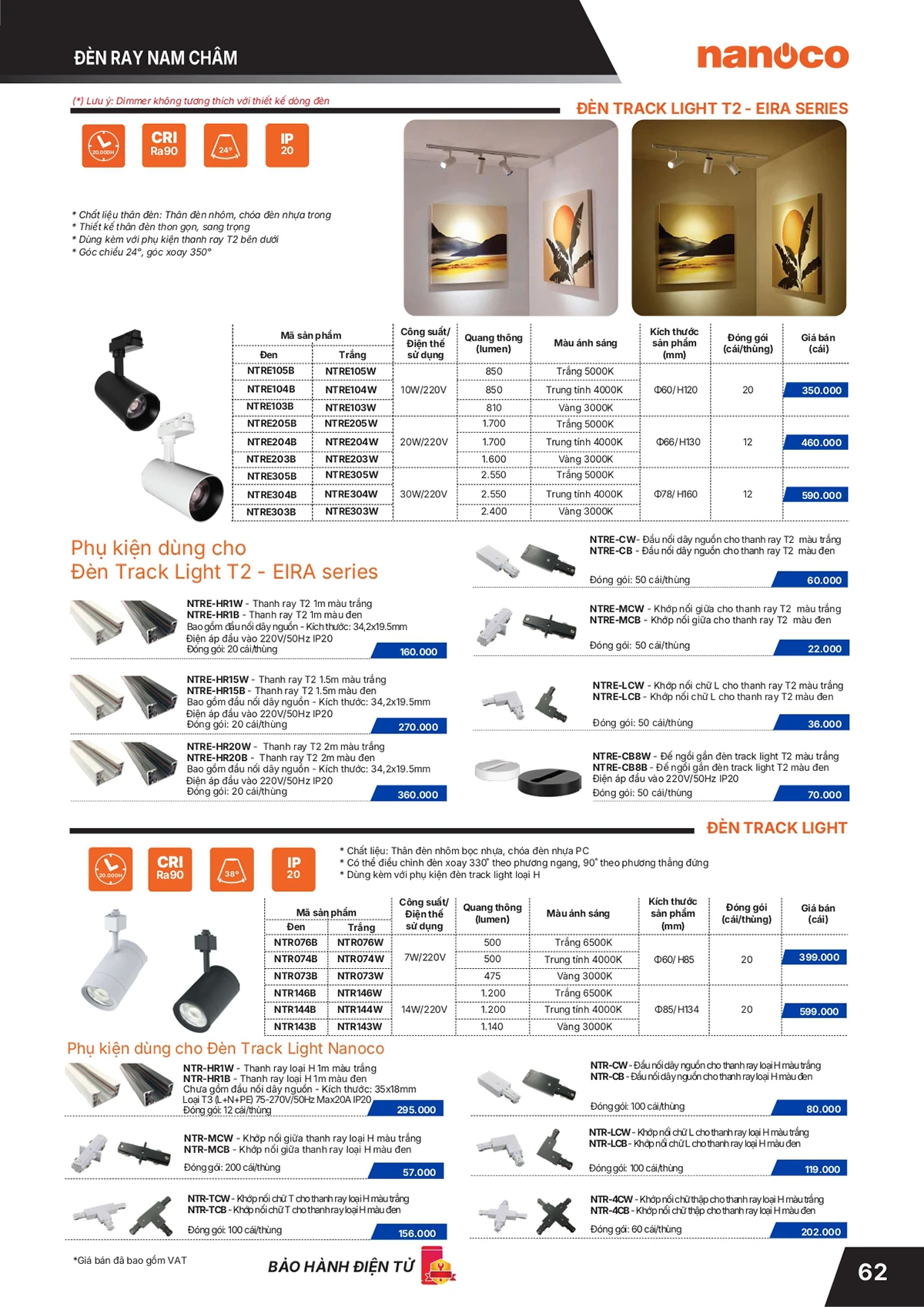 Catalogue bảng giá thiết bị điện Panasonic 2026 mới nhất