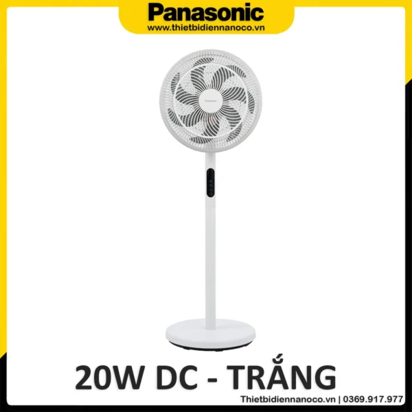 Quạt đứng động cơ DC Panasonic F-30JLVW Màu Trắng