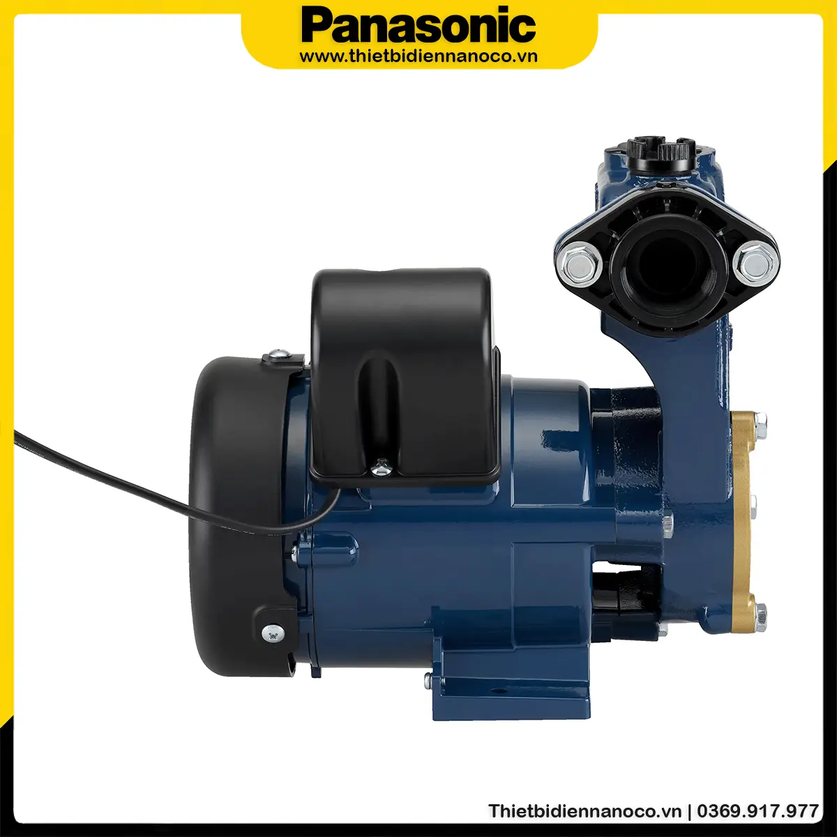 Máy bơm đẩy cao GP-201JXK-SV5 Panasonic được trang bị chức năng bảo vệ stato kép chống mài mòn, chống đoản mạch.