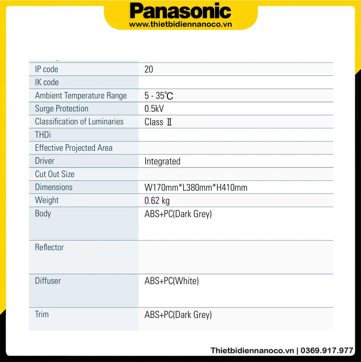 Đèn bàn Panasonic HHGLT0424B88 | 13W, Màu đen, ZL Series - Ảnh 3