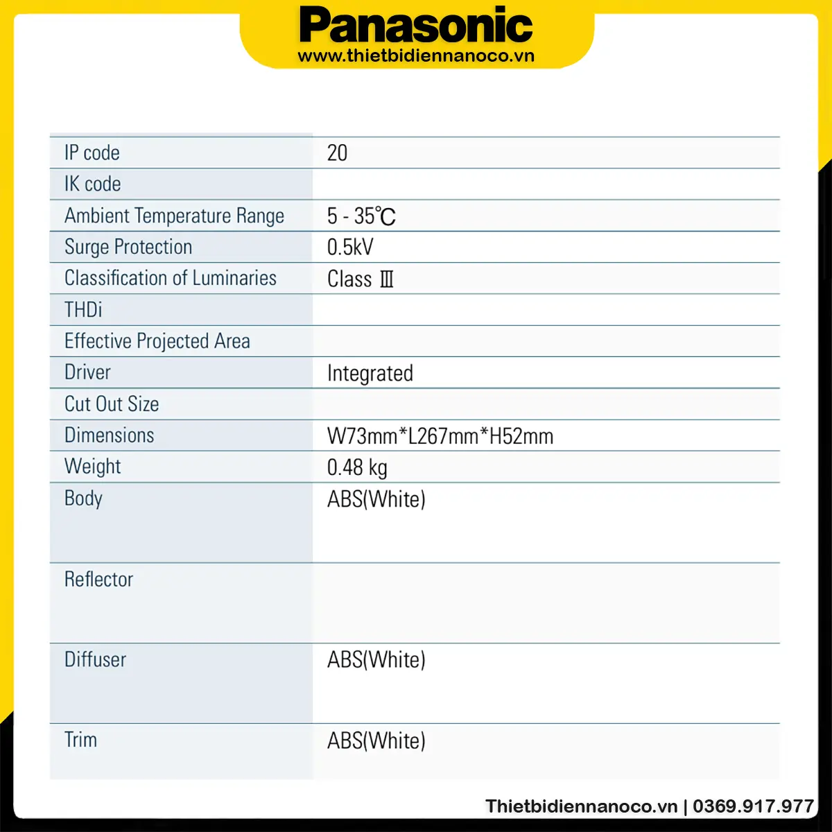 Đèn bàn Panasonic HHGLT0628U88 | 4.5W, Trắng Type C, ZH Series - Ảnh 3