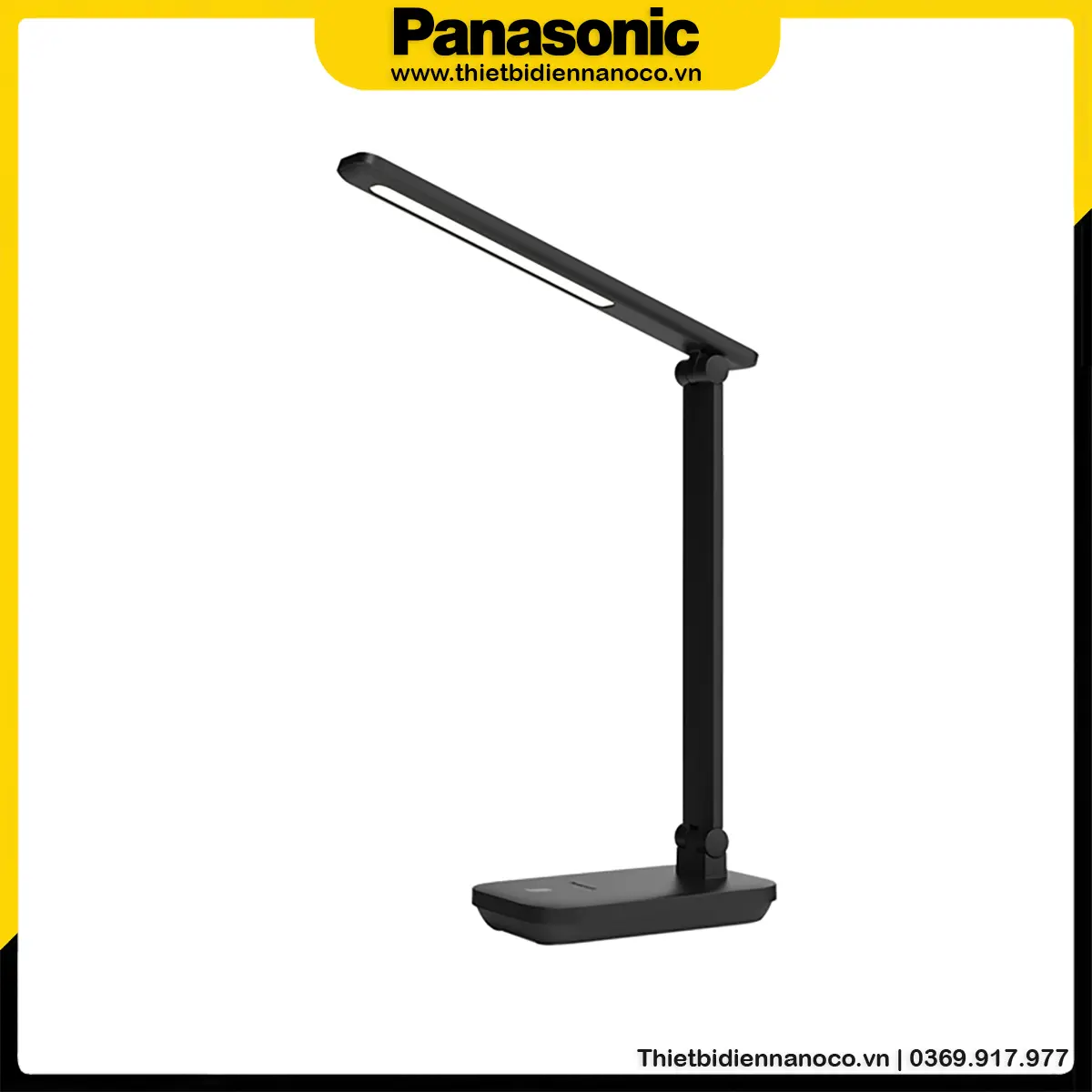 Đèn bàn Panasonic HHGLT0629U88 | 4.5W, Đen Type C, ZH Series - Ảnh 2