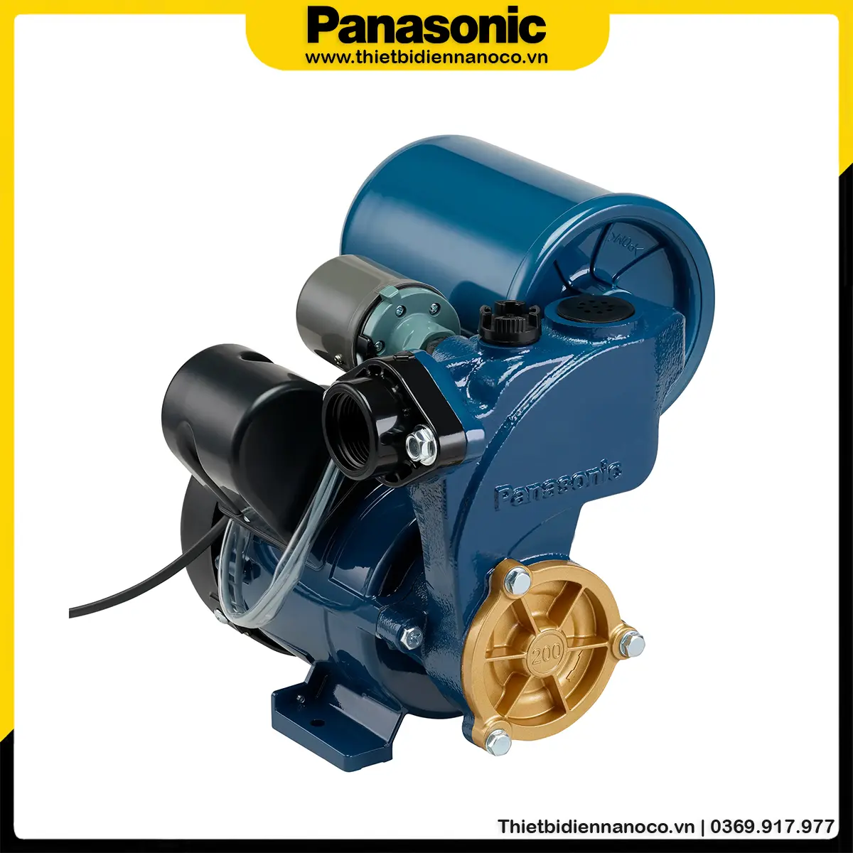 Ngoại hình của Máy bơm tăng áp Panasonic 200W A-201JAK